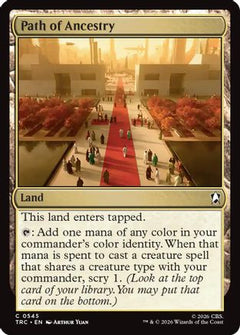 Path of Ancestry (Surge Foil) (TRC-545) - Commander: Star Trek Foil-1