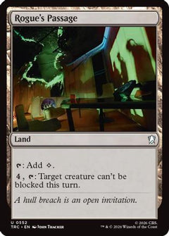Rogue's Passage (Surge Foil) (TRC-552) - Commander: Star Trek Foil-1