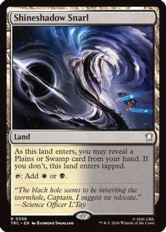 Shineshadow Snarl (Surge Foil) (TRC-558) - Commander: Star Trek Foil-1