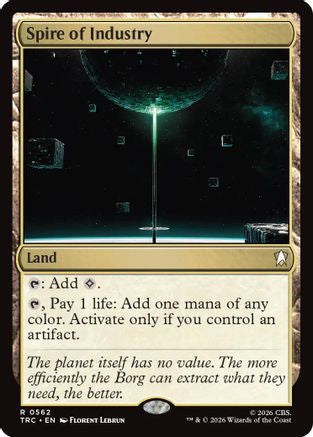 Spire of Industry (Surge Foil) (TRC-562) - Commander: Star Trek Foil-1