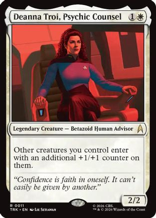 Deanna Troi, Psychic Counsel (TRK-011) - Star Trek-1