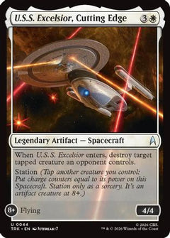 U.S.S. Excelsior, Cutting Edge (TRK-044) - Star Trek-1