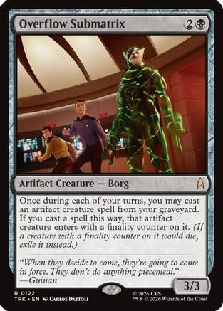 Overflow Submatrix (TRK-122) - Star Trek Foil-1