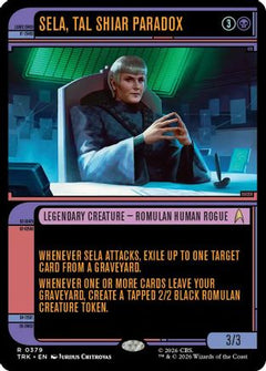 Sela, Tal Shiar Paradox (Showcase) (TRK-379) - Star Trek Foil-1