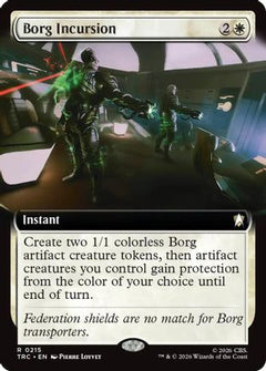 Borg Incursion (Extended Art) (TRC-215) - Commander: Star Trek-1
