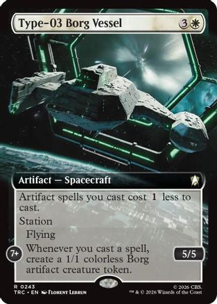 Type-03 Borg Vessel (Extended Art) (TRC-243) - Commander: Star Trek-1