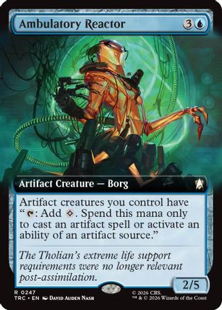 Ambulatory Reactor (Extended Art) (TRC-247) - Commander: Star Trek-1
