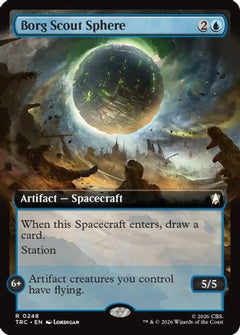 Borg Scout Sphere (Extended Art) (TRC-248) - Commander: Star Trek-1