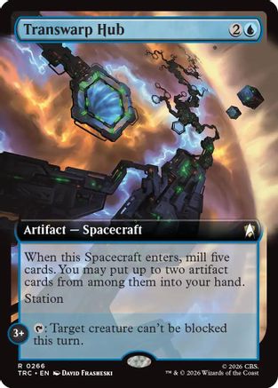 Transwarp Hub (Extended Art) (TRC-266) - Commander: Star Trek-1