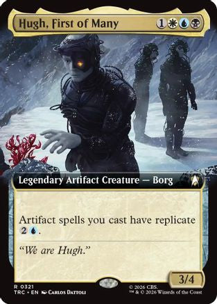 Hugh, First of Many (Extended Art) (TRC-321) - Commander: Star Trek-1