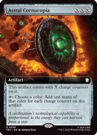 Astral Cornucopia (Extended Art) (TRC-338) - Commander: Star Trek-1