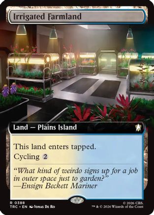Irrigated Farmland (Extended Art) (TRC-388) - Commander: Star Trek-1