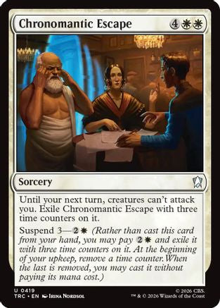Chronomantic Escape (TRC-419) - Commander: Star Trek-1