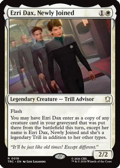 Ezri Dax, Newly Joined (Surge Foil) (TRC-016) - Commander: Star Trek Foil-1
