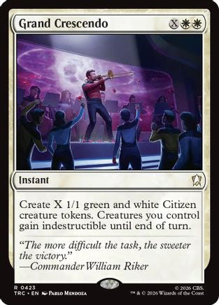 Grand Crescendo (Surge Foil) (TRC-423) - Commander: Star Trek Foil