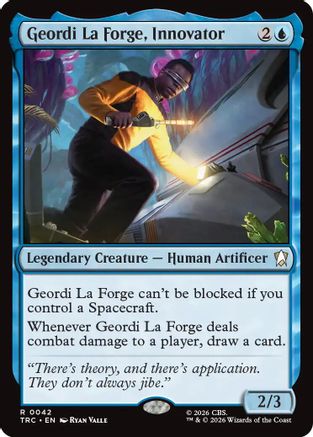 Geordi La Forge, Innovator (TRC-042) - Commander: Star Trek-1