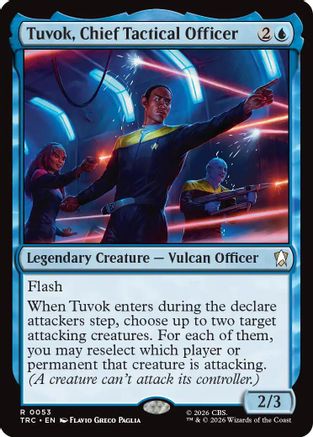 Tuvok, Chief Tactical Officer (TRC-053) - Commander: Star Trek-1