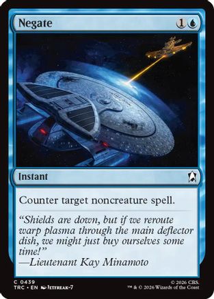 Negate (TRC-439) - Commander: Star Trek-1