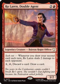 Ro Laren, Double Agent (TRC-075) - Commander: Star Trek-1