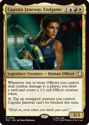 Captain Janeway, Endgame (TRC-084) - Commander: Star Trek-1