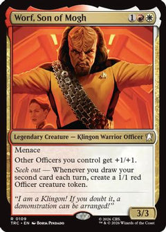 Worf, Son of Mogh (TRC-109) - Commander: Star Trek-1