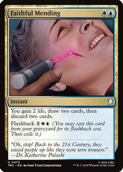 Faithful Mending (Surge Foil) (TRC-473) - Commander: Star Trek Foil-1