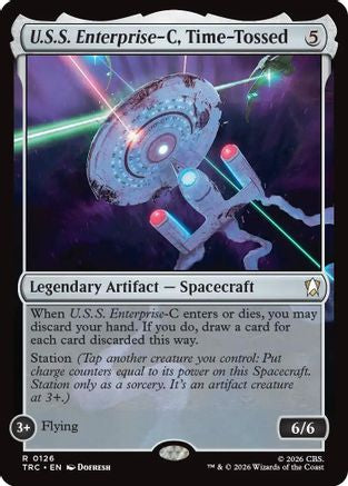 U.S.S. Enterprise-C, Time-Tossed (TRC-126) - Commander: Star Trek-1