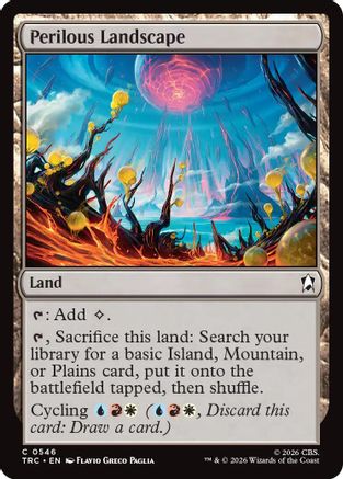 Perilous Landscape (Surge Foil) (TRC-546) - Commander: Star Trek Foil-1