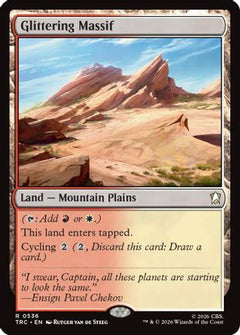 Glittering Massif (Surge Foil) (TRC-536) - Commander: Star Trek Foil-1