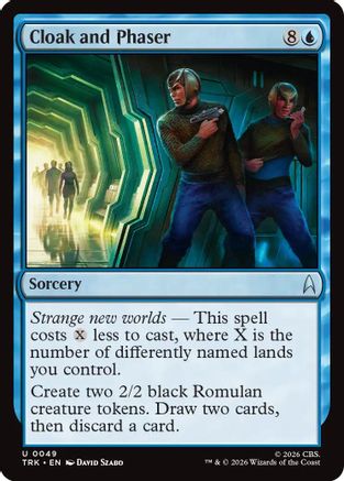 Cloak and Phaser (TRK-049) - Star Trek-1