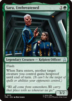 Saru, Unthreatened (TRK-212) - Star Trek-1