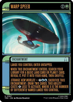 Warp Speed (Showcase) (TRK-387) - Star Trek-1