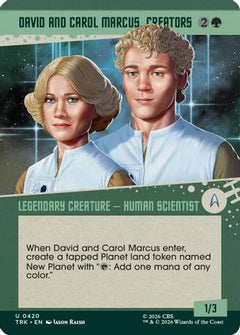 David and Carol Marcus, Creators (Showcase) (TRK-420) - Star Trek-1