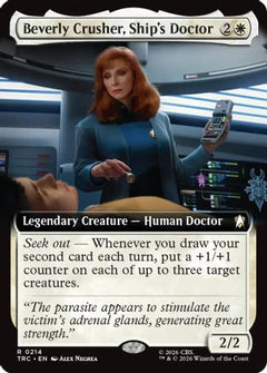 Beverly Crusher, Ship's Doctor (Extended Art) (TRC-214) - Commander: Star Trek-1