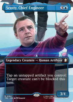 Scotty, Chief Engineer (Borderless) (TRC-184) - Commander: Star Trek-1