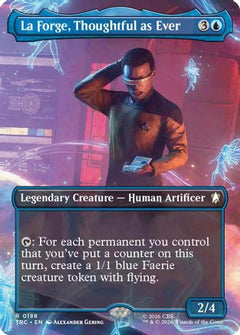 La Forge, Thoughtful as Ever (Borderless) (TRC-188) - Commander: Star Trek-1