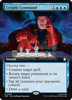 Cryptic Command (Extended Art) (TRC-252) - Commander: Star Trek-1