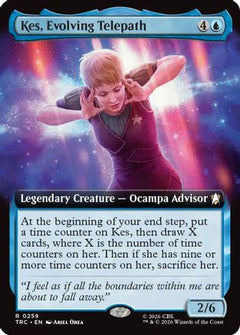 Kes, Evolving Telepath (Extended Art) (TRC-259) - Commander: Star Trek-1