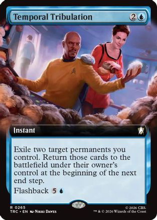 Temporal Tribulation (Extended Art) (TRC-265) - Commander: Star Trek-1