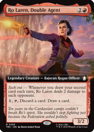 Ro Laren, Double Agent (Extended Art) (TRC-293) - Commander: Star Trek-1