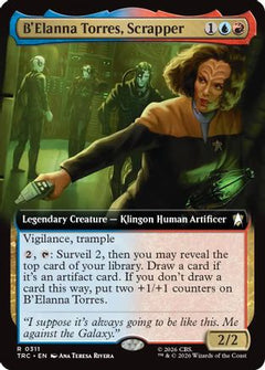 B'Elanna Torres, Scrapper (Extended Art) (TRC-311) - Commander: Star Trek-1