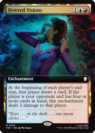 Fevered Visions (Extended Art) (TRC-319) - Commander: Star Trek-1