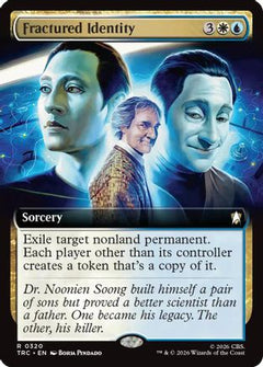 Fractured Identity (Extended Art) (TRC-320) - Commander: Star Trek-1