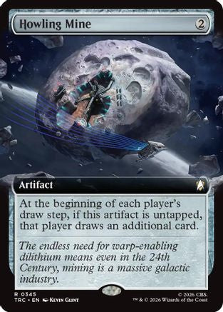 Howling Mine (Extended Art) (TRC-345) - Commander: Star Trek-1