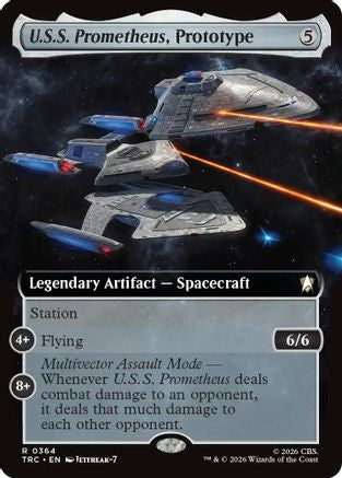 U.S.S. Prometheus, Prototype (Extended Art) (TRC-364) - Commander: Star Trek-1