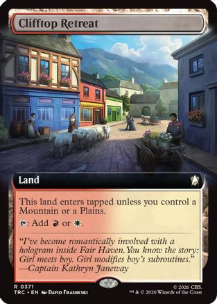 Clifftop Retreat (Extended Art) (TRC-371) - Commander: Star Trek-1