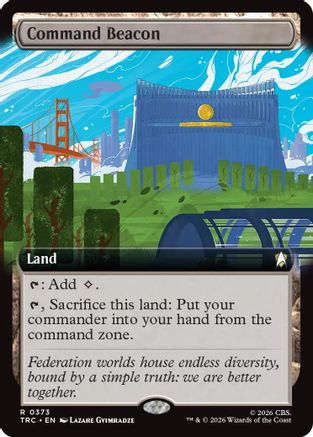 Command Beacon (Extended Art) (TRC-373) - Commander: Star Trek-1