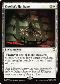 Duelist's Heritage (TRC-422) - Commander: Star Trek-1