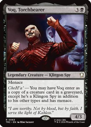 Voq, Torchbearer (TRC-063) - Commander: Star Trek-1