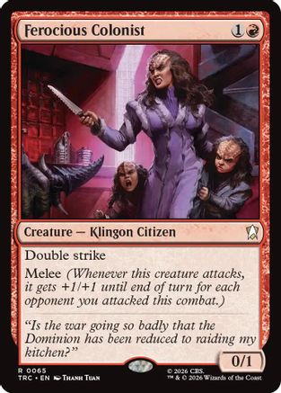 Ferocious Colonist (TRC-065) - Commander: Star Trek-1
